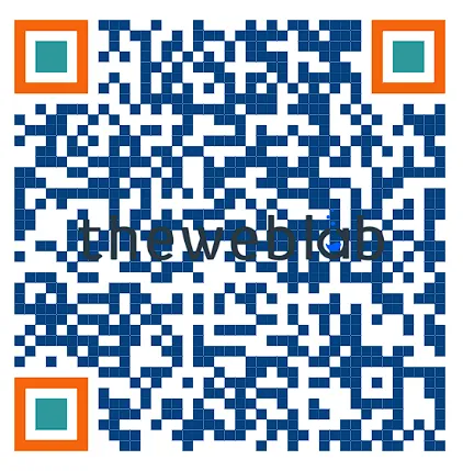 Rossz példa: a logó egybeolvad a QR-kód mintázatával, ezért nehezen olvasható be